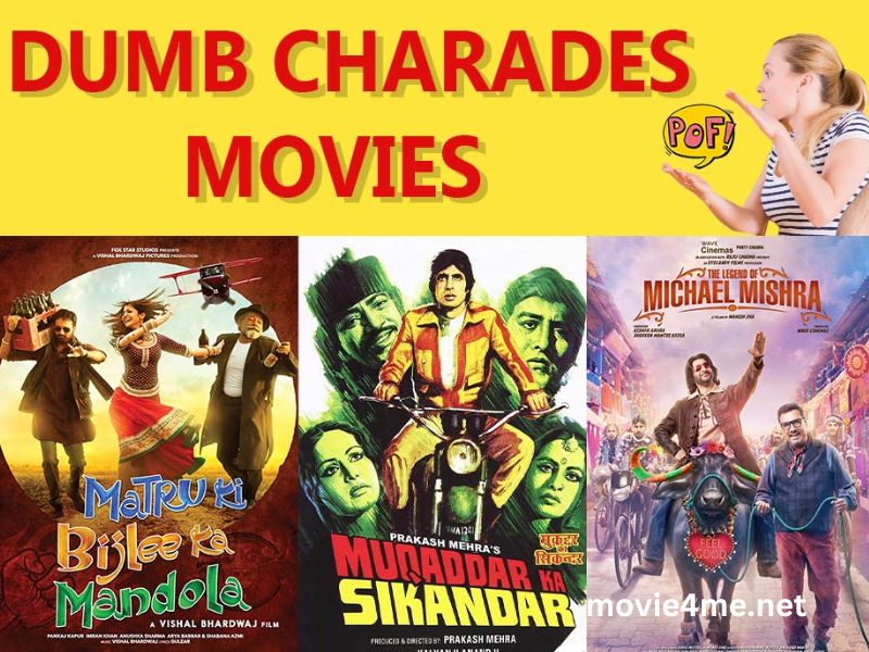 hindi movies for dumb charades